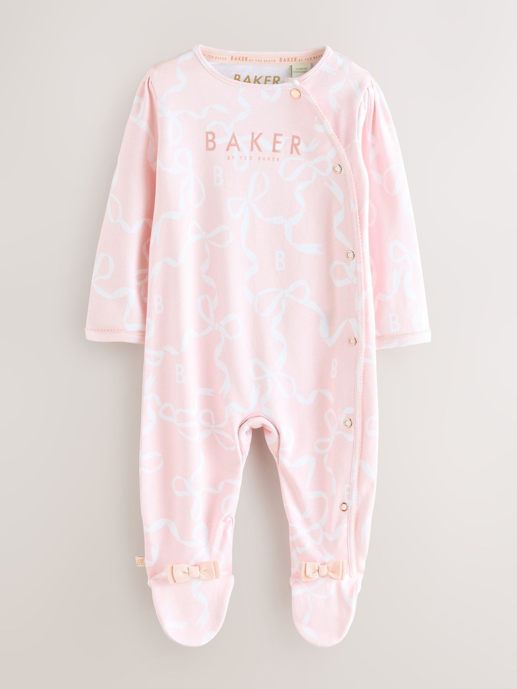 Baker by Ted Baker 3 Pack Sleepsuits
