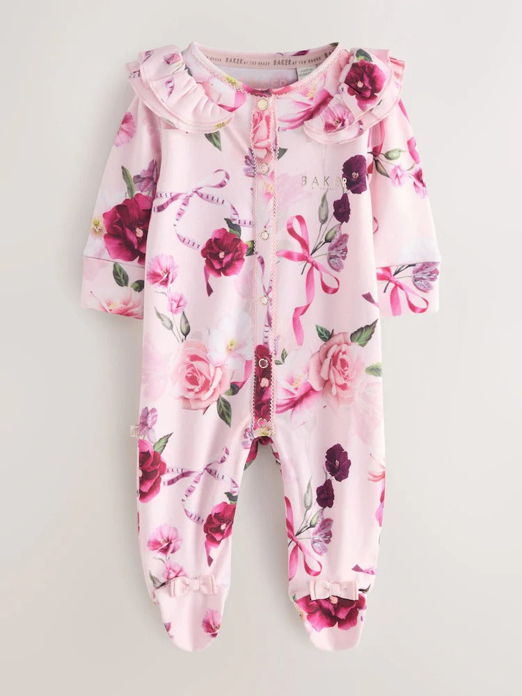 Baker by Ted Baker 3 Pack Sleepsuits
