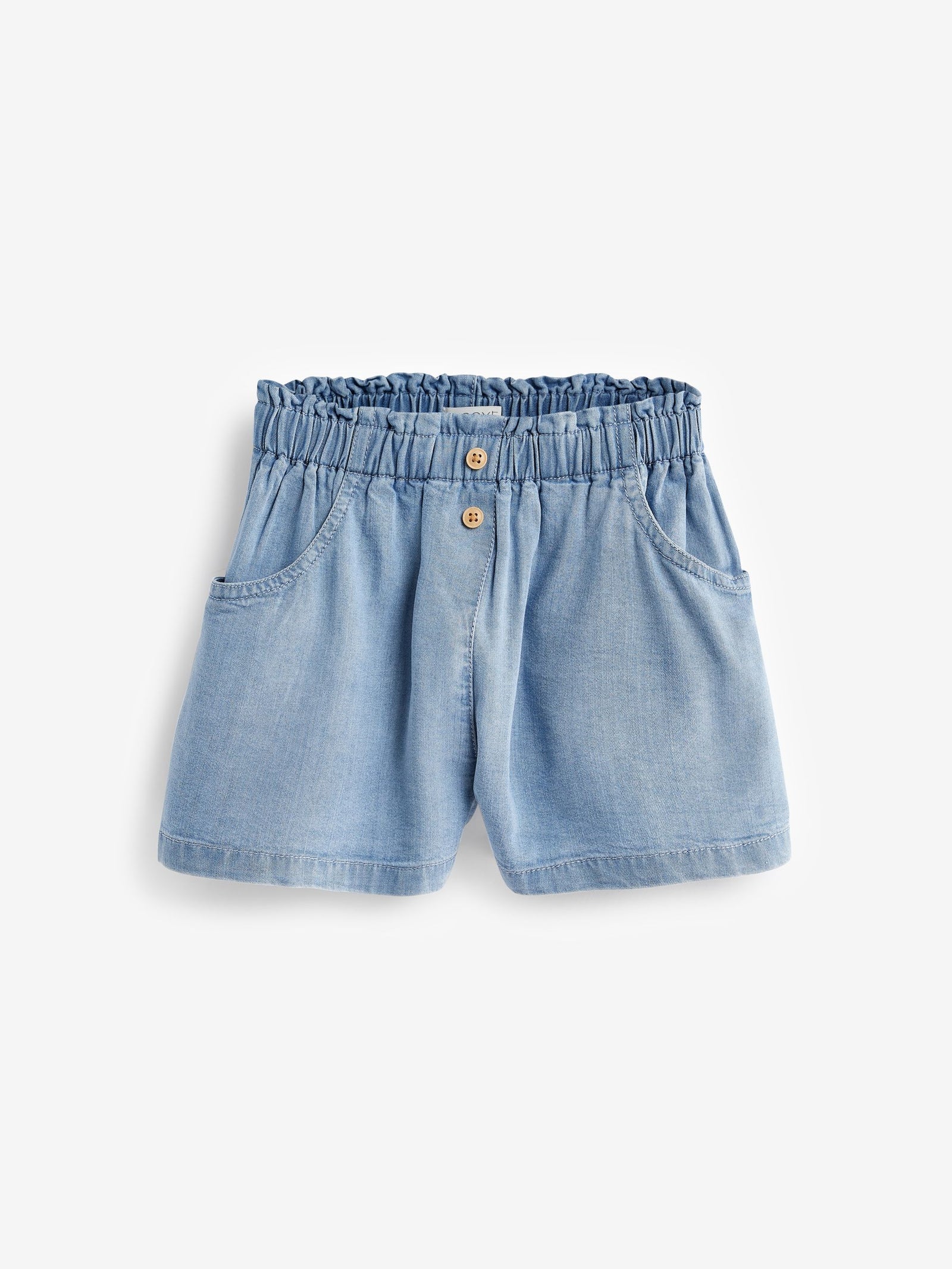 Denim Button Shorts (3mths-7yrs)