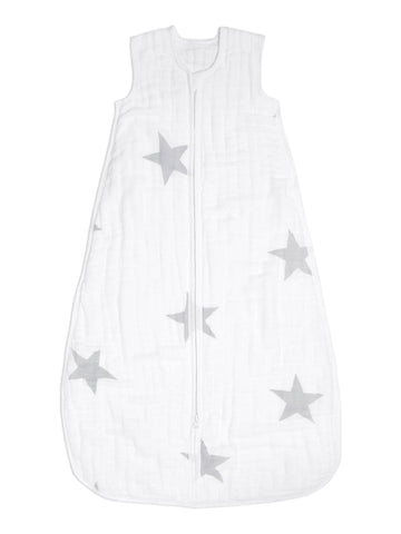 aden + anais Grey uslin Multi-Layer Mid-Season 100% Cotton Sleeping Bag