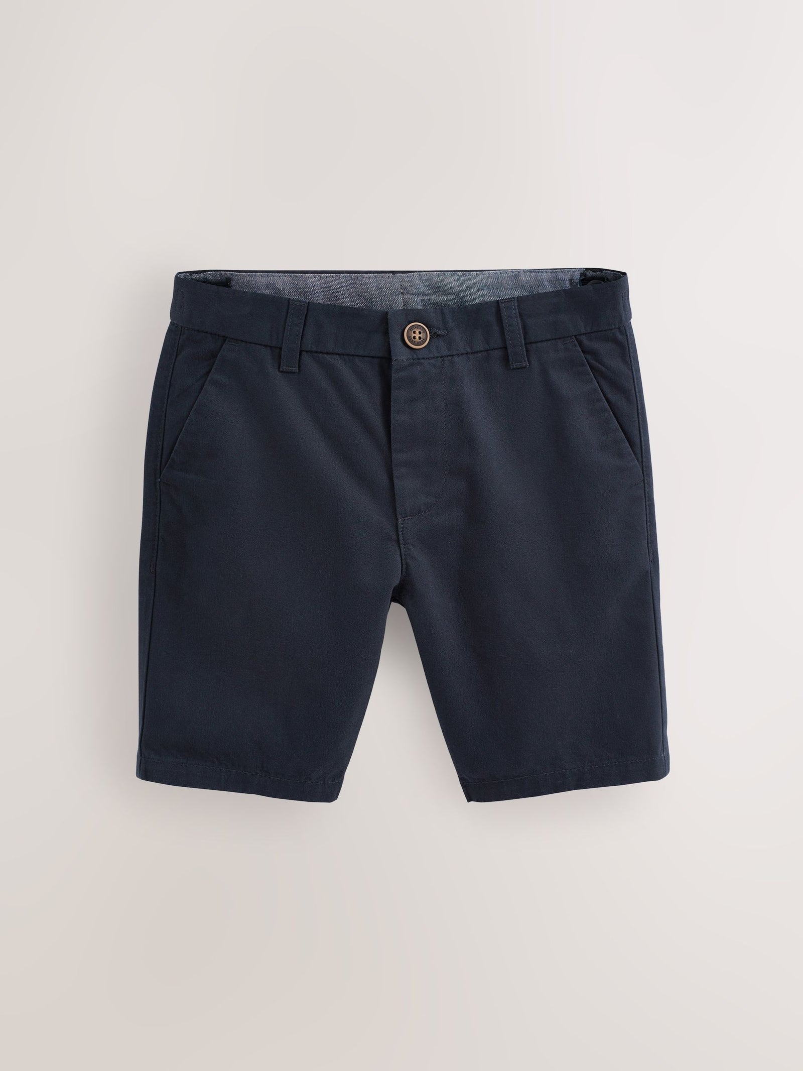 Navy Regular Fit Chino Shorts (3-16yrs)