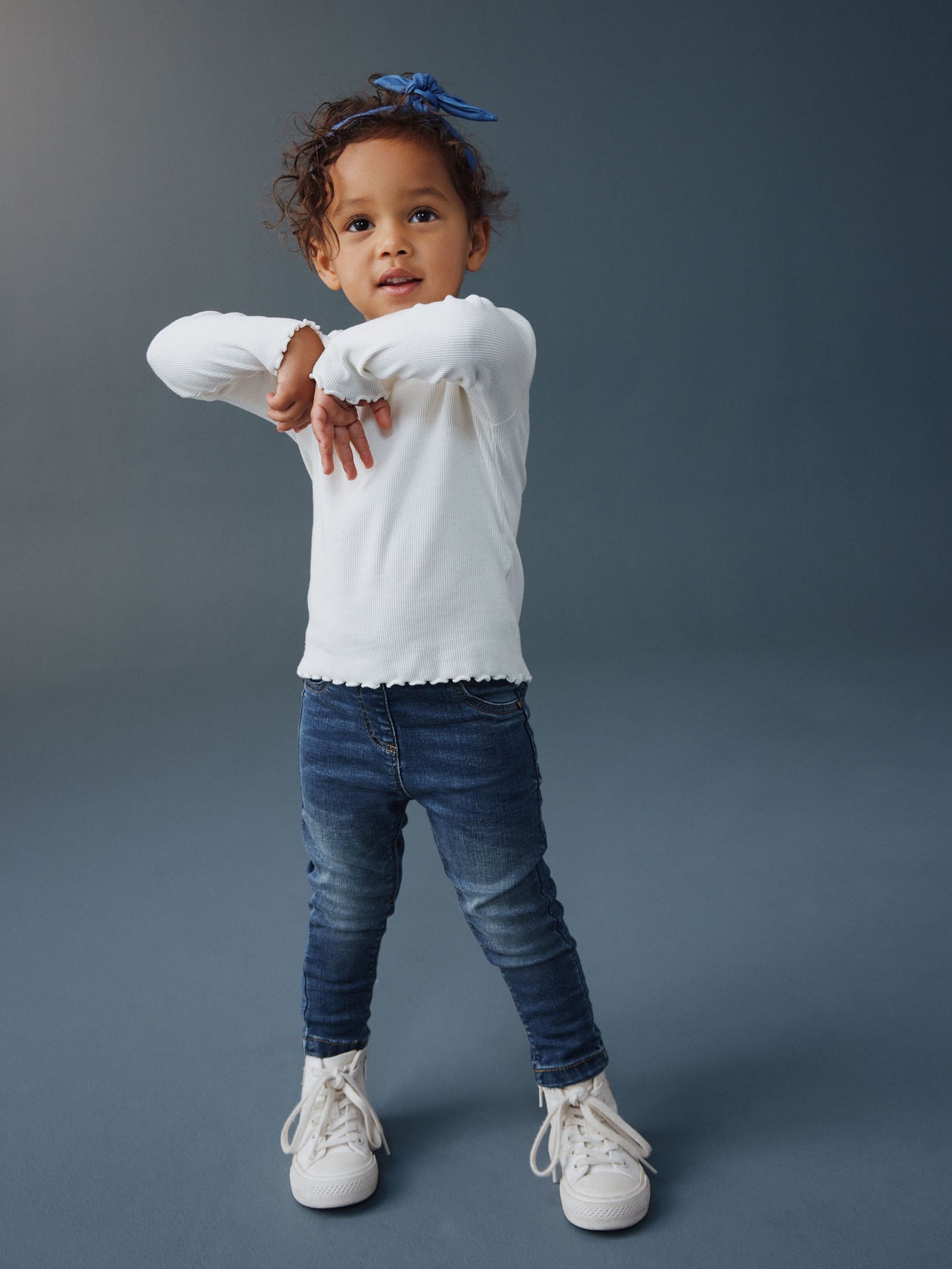 Blue Super Skinny Fit Jeggings (3mths-7yrs)