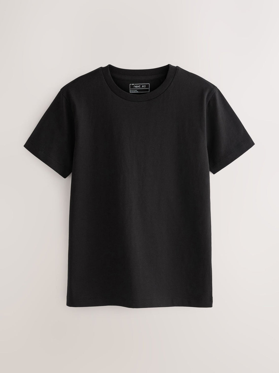 Black Regular Fit Short Sleeve T-Shirt (3-16yrs)