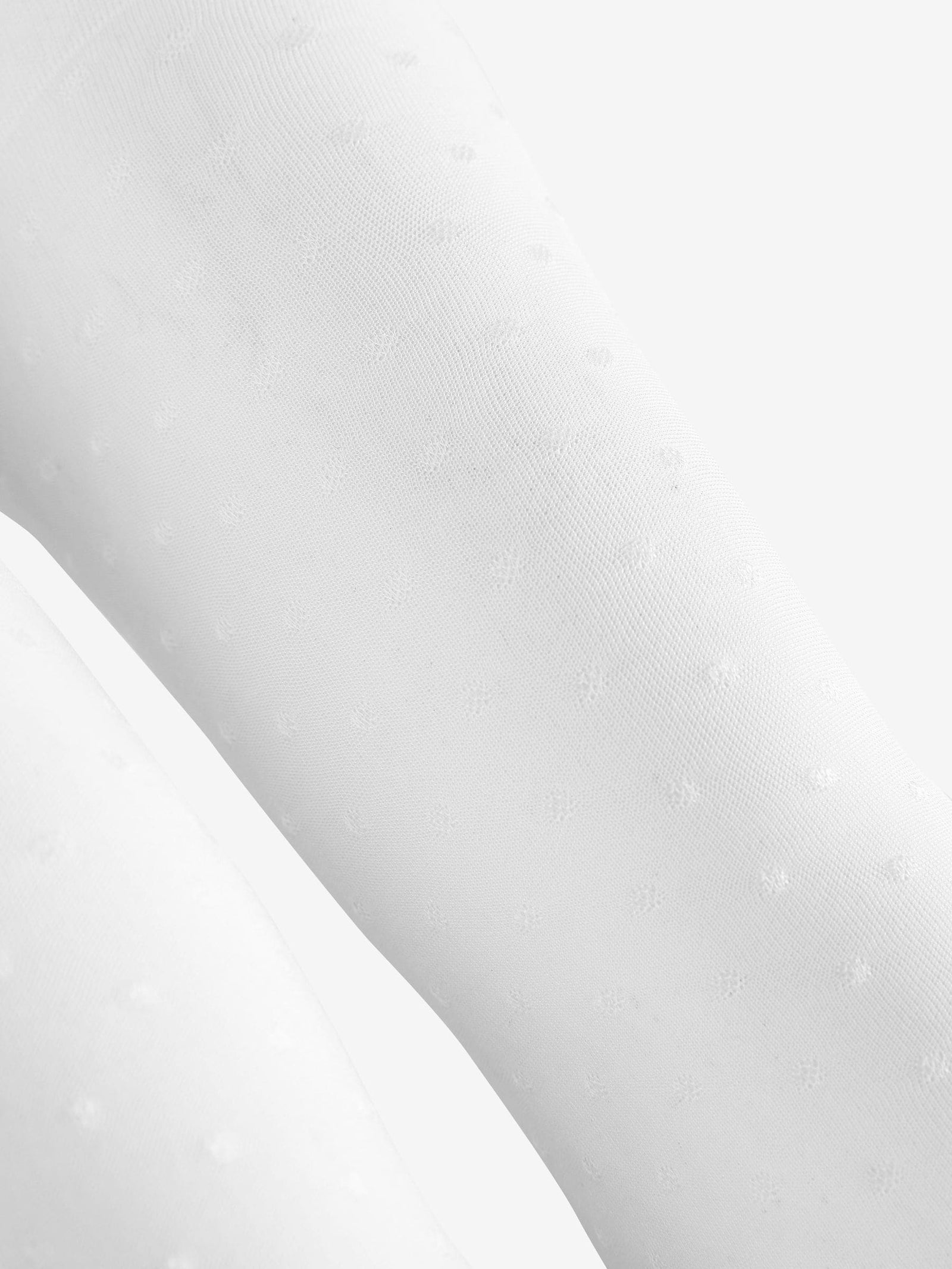 White 40 Denier Spot Tights