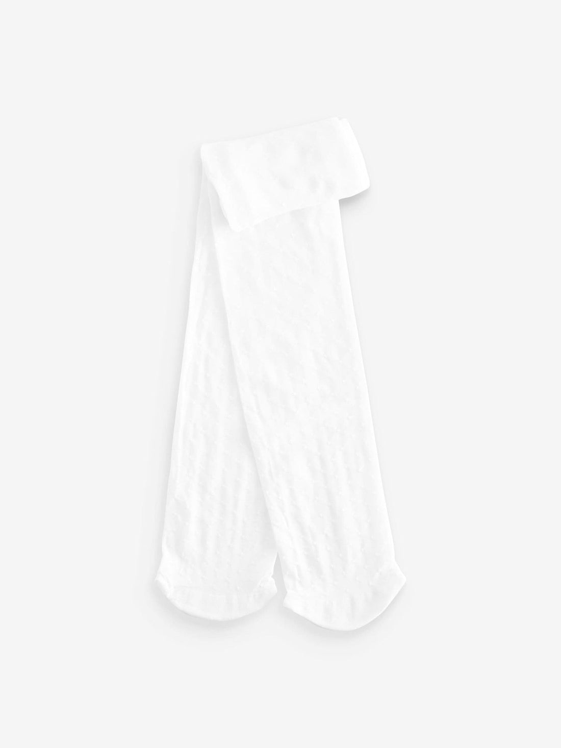 White 40 Denier Spot Tights