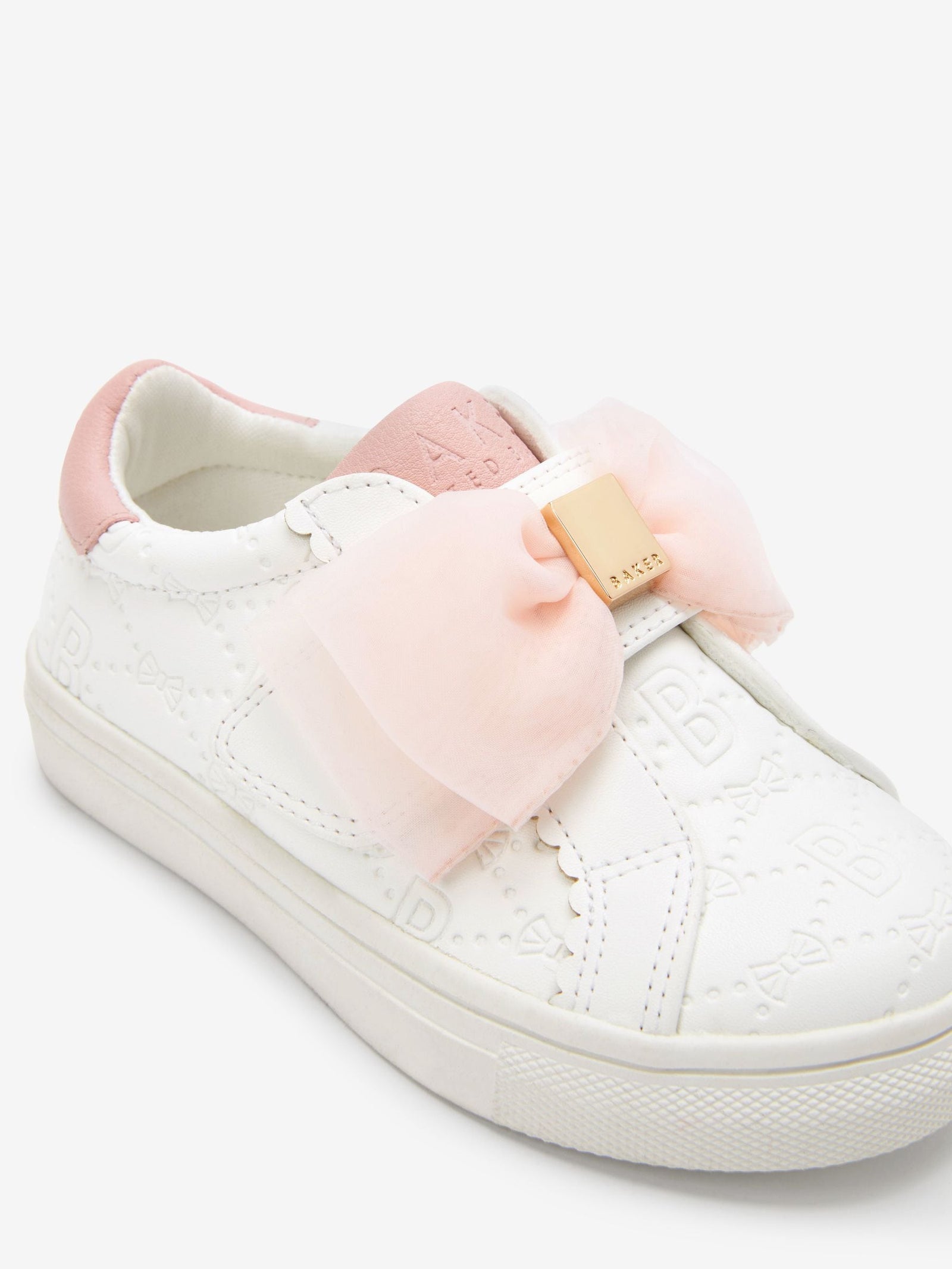 Baker by Ted Baker Girls Organza Corsage Trainers