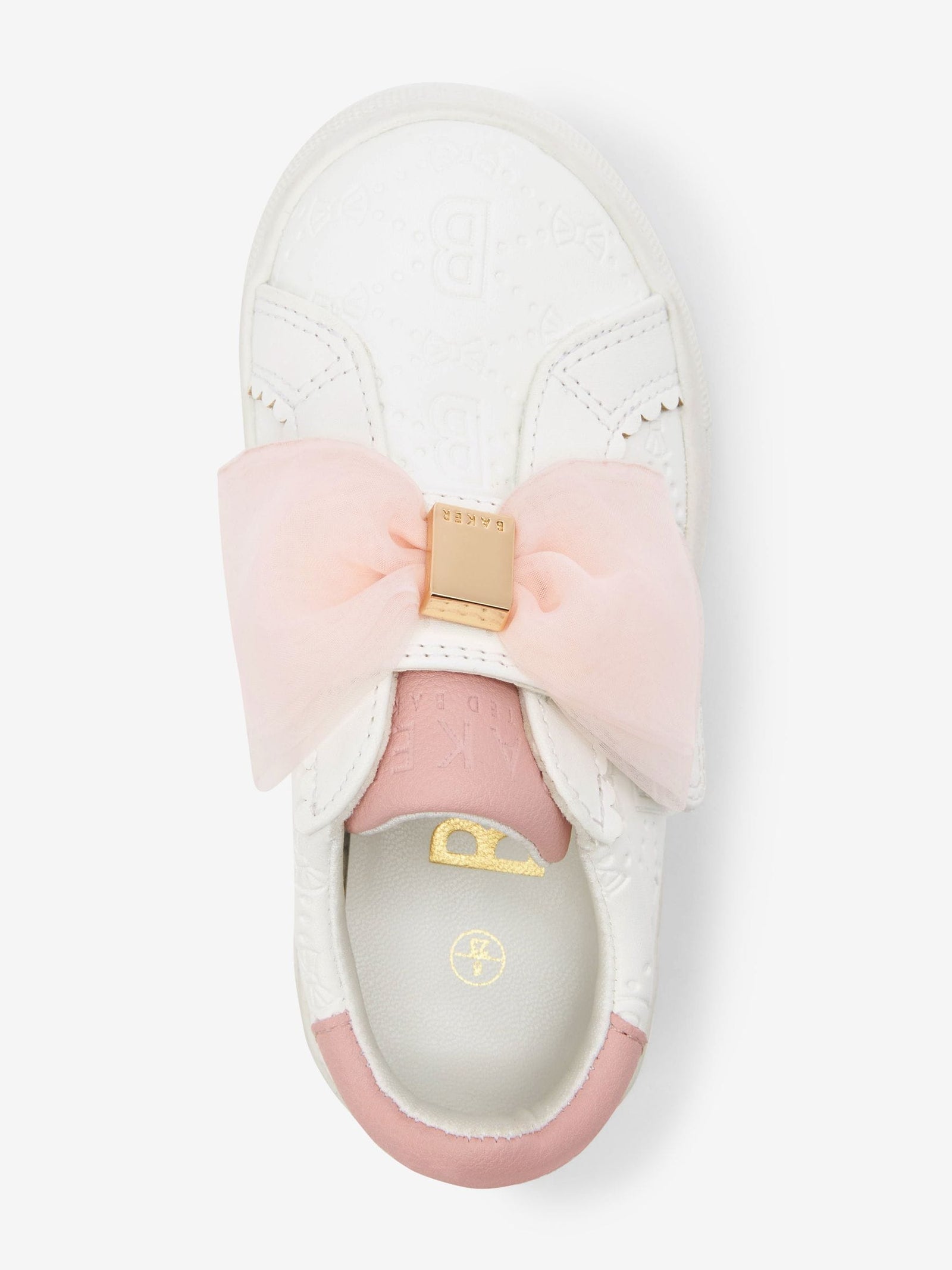 Baker by Ted Baker Girls Organza Corsage Trainers