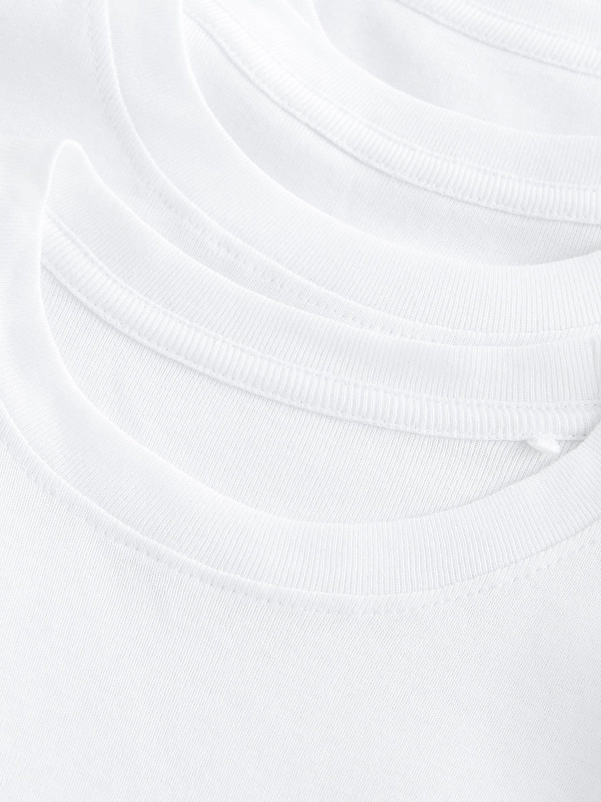 White 100% Cotton Short Sleeve Vests 3 Pack (1.5-16yrs)