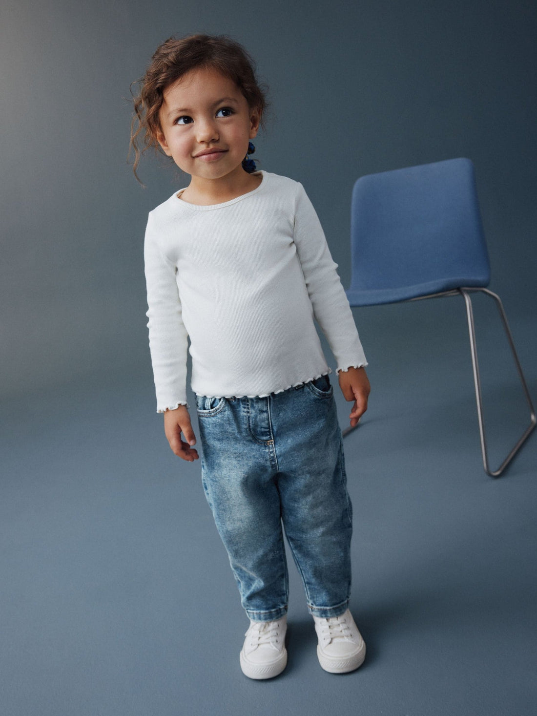 Denim Mid Wash Mom Jeans (3mths-7yrs)