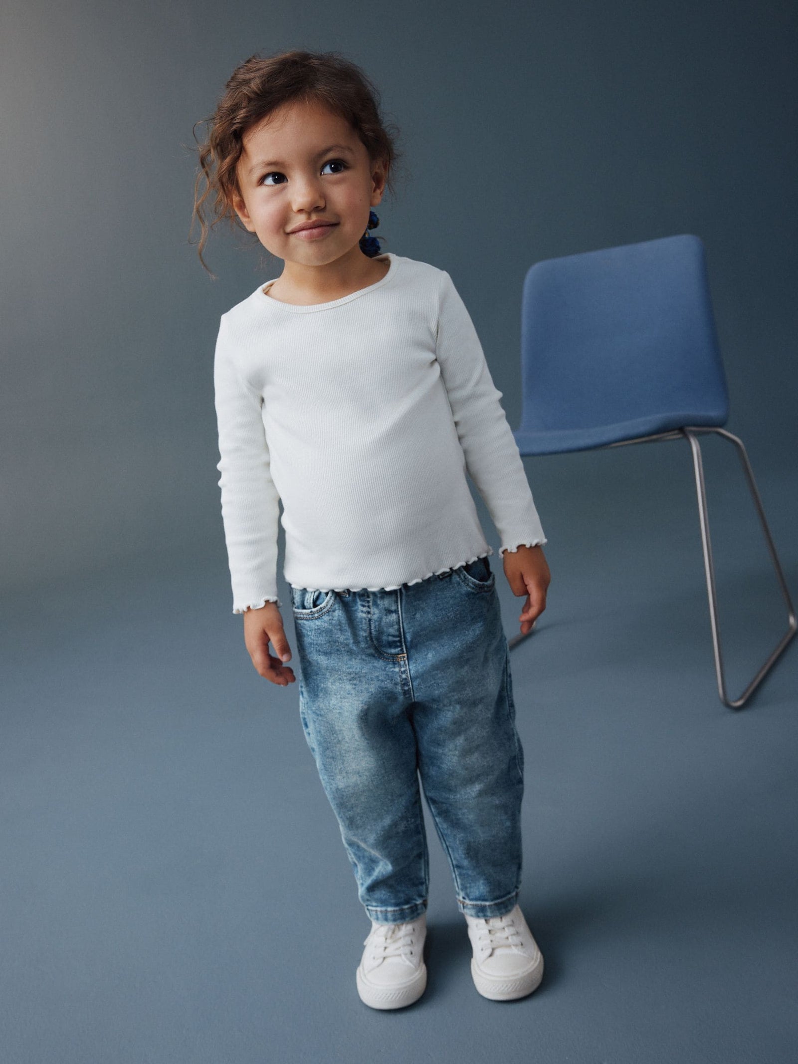 Denim Mid Wash Mom Jeans (3mths-7yrs)