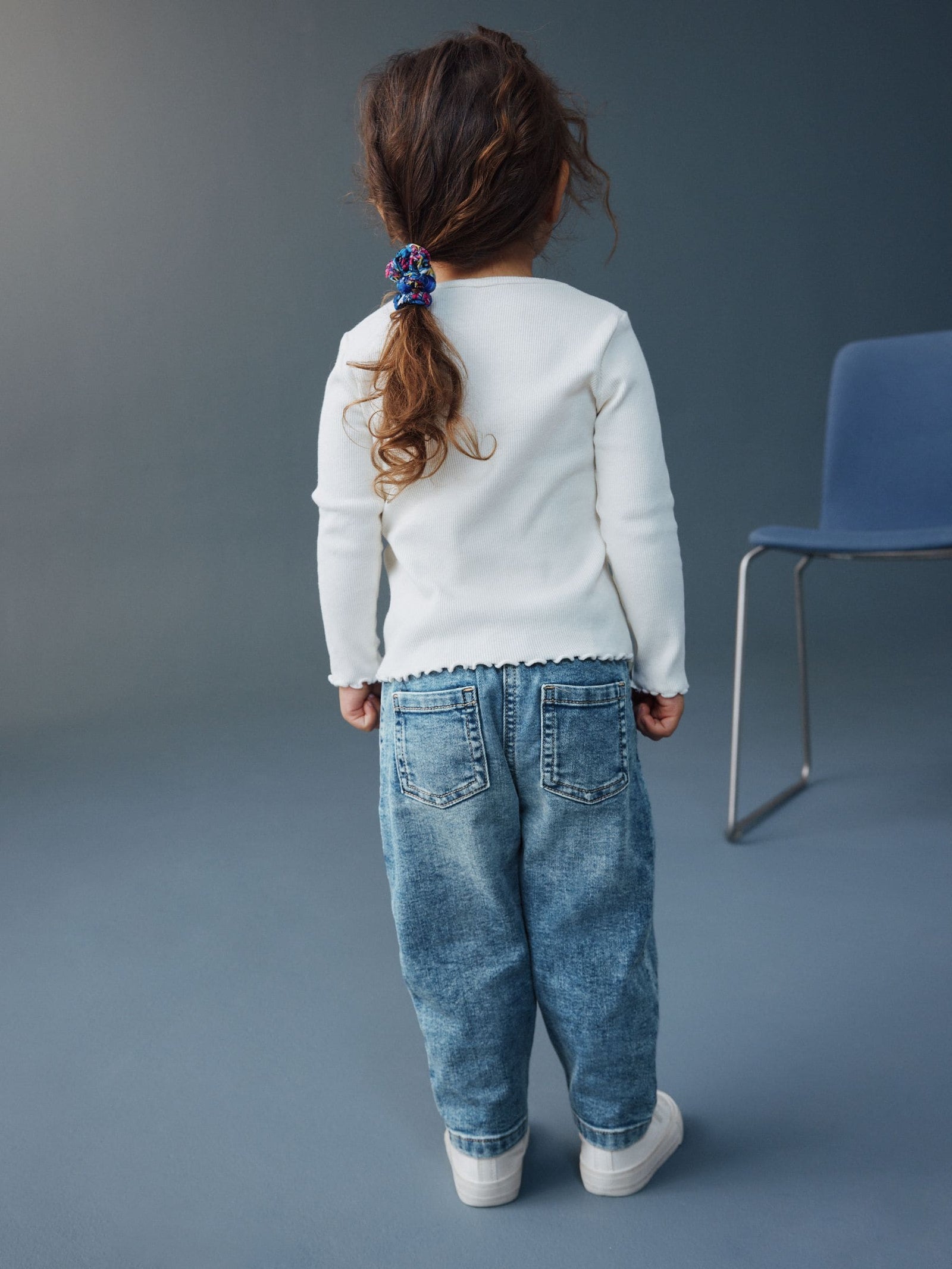 Denim Mid Wash Mom Jeans (3mths-7yrs)