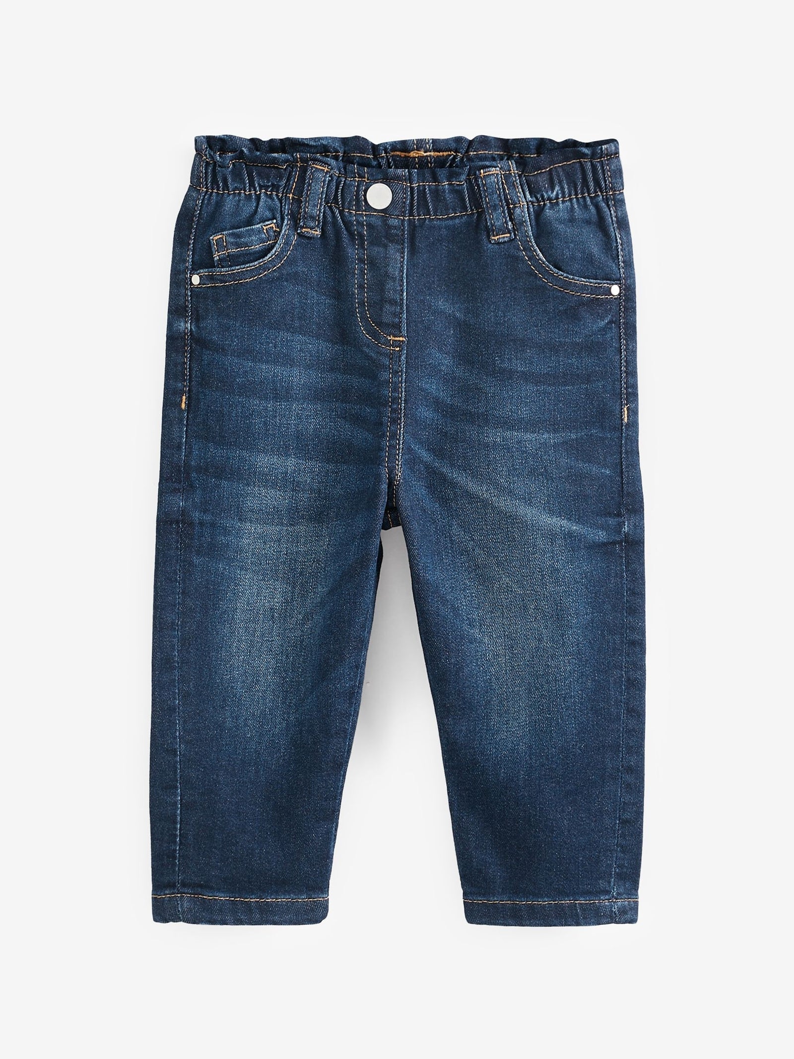 Denim Dark Wash Mom Jeans (3mths-7yrs)