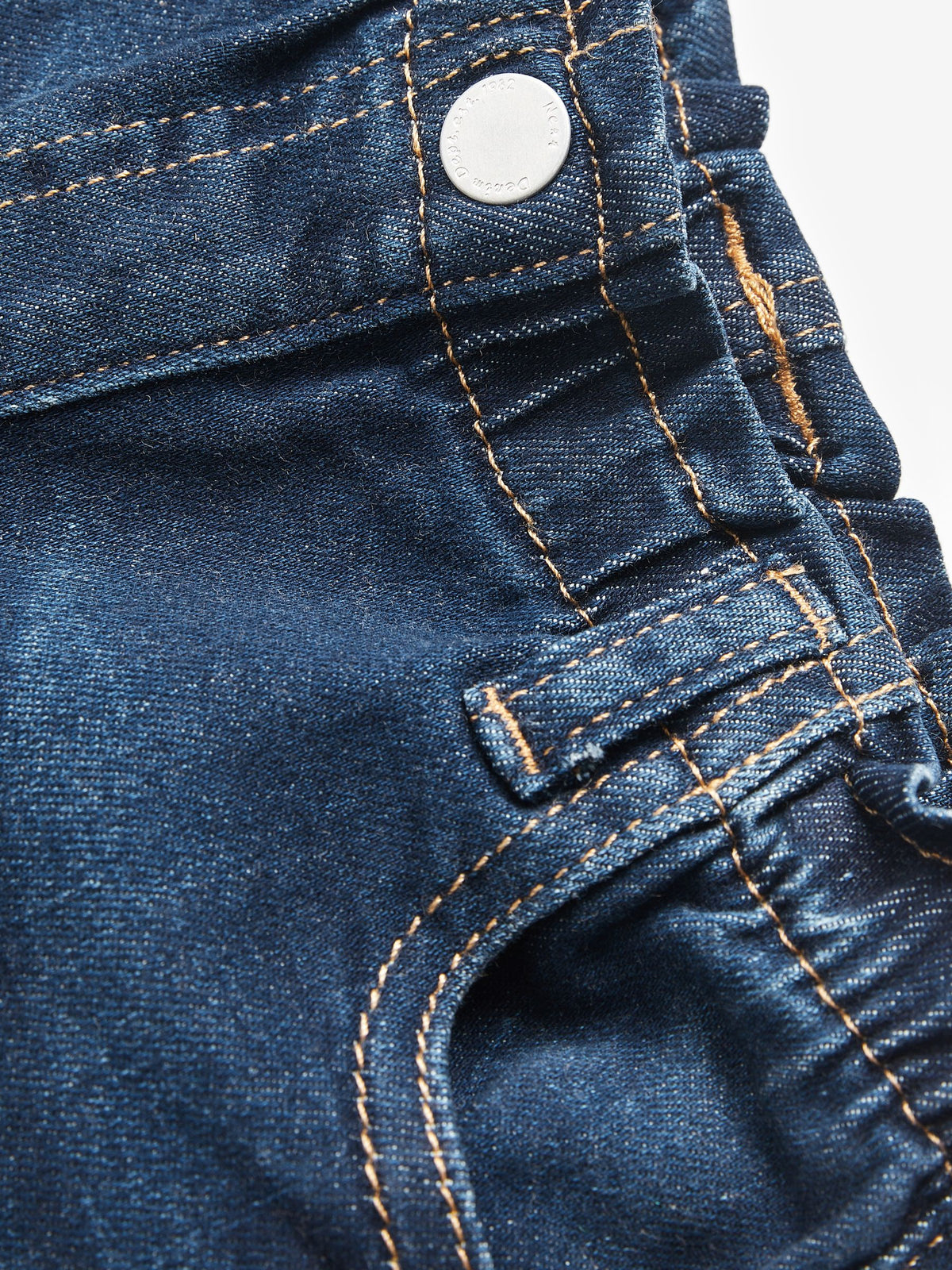 Denim Dark Wash Mom Jeans (3mths-7yrs)