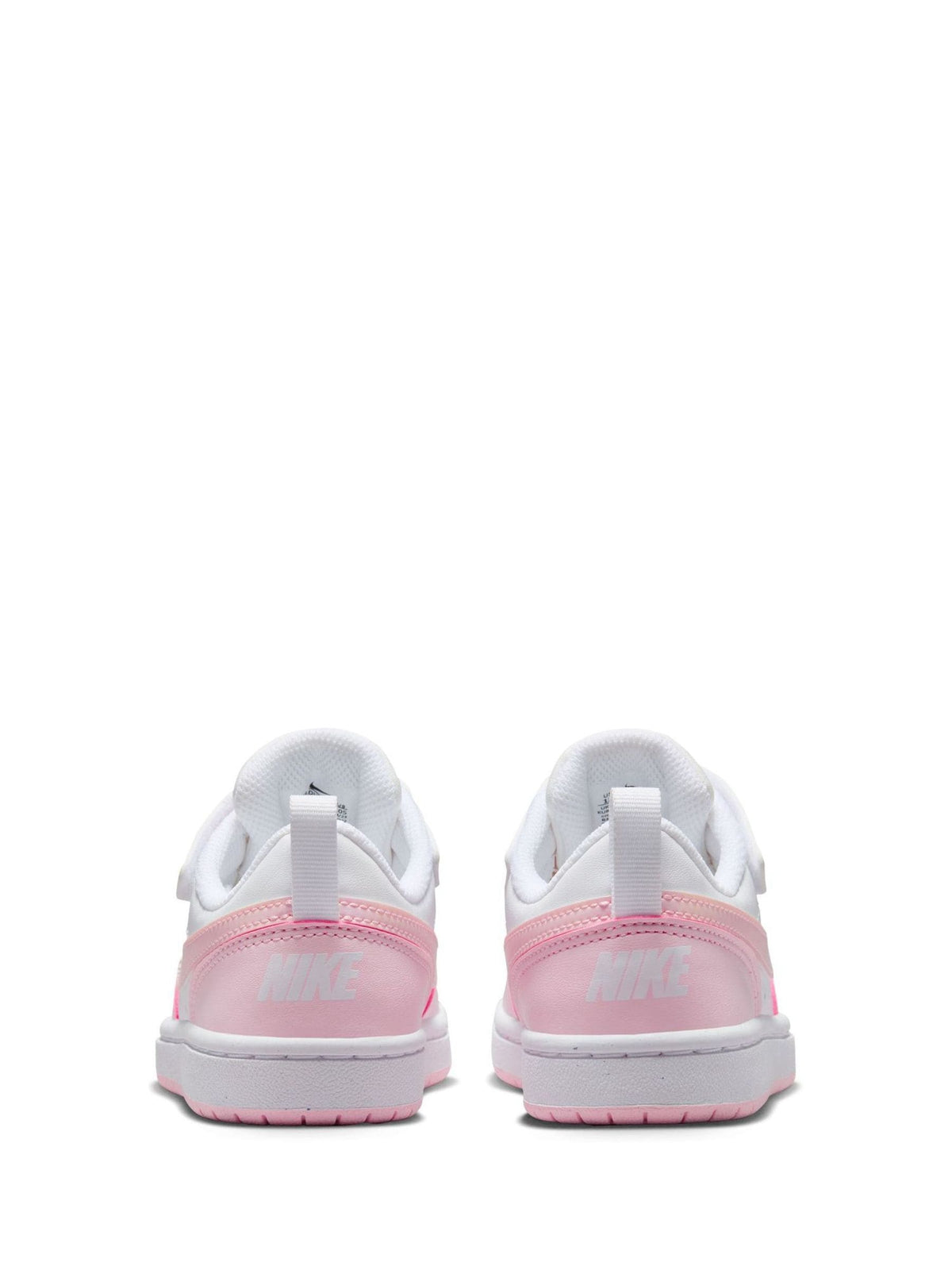 Nike White/Pink Junior Court Borough Low Recraft Trainers