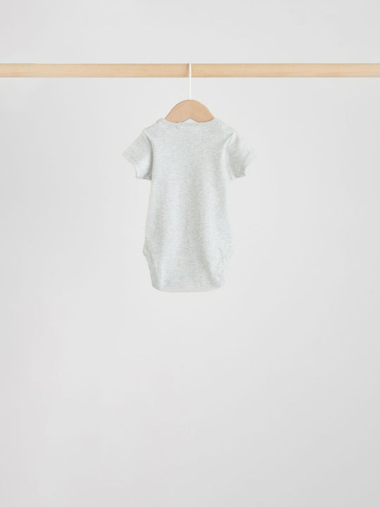 Neutral Baby Essential Short Sleeve Bodysuits 5 Pack