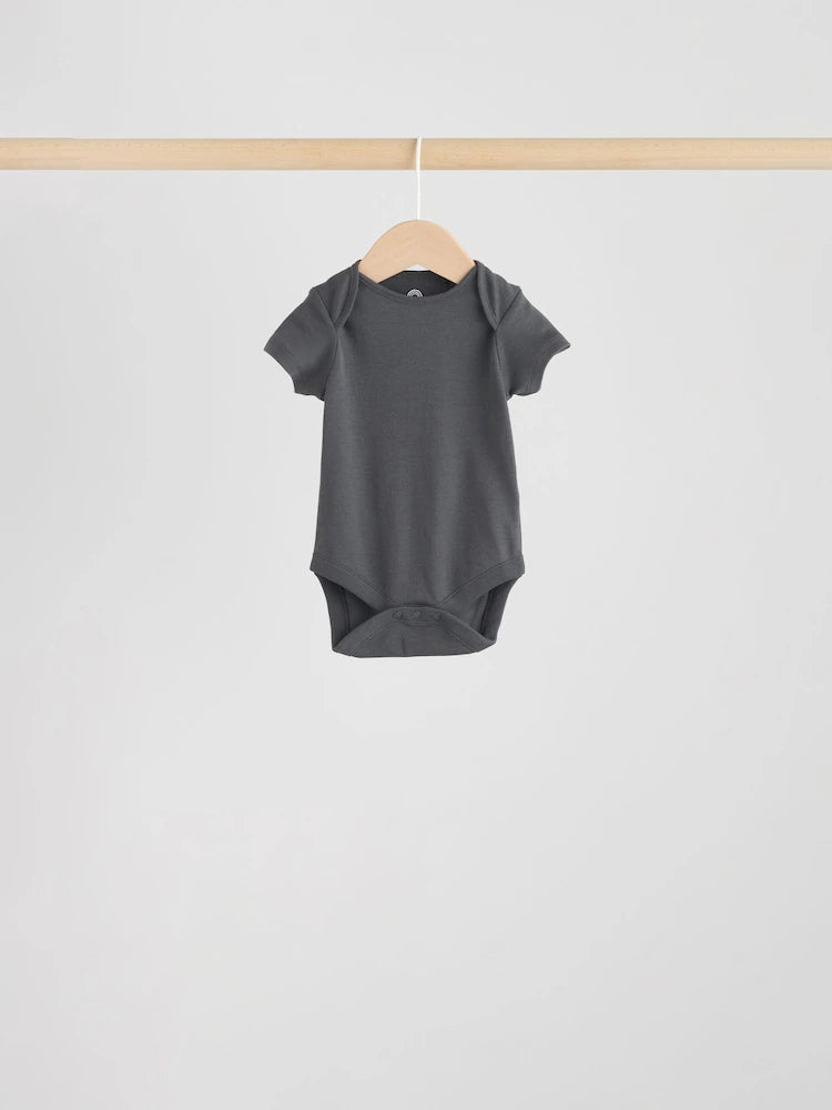 Neutral Baby Essential Short Sleeve Bodysuits 5 Pack