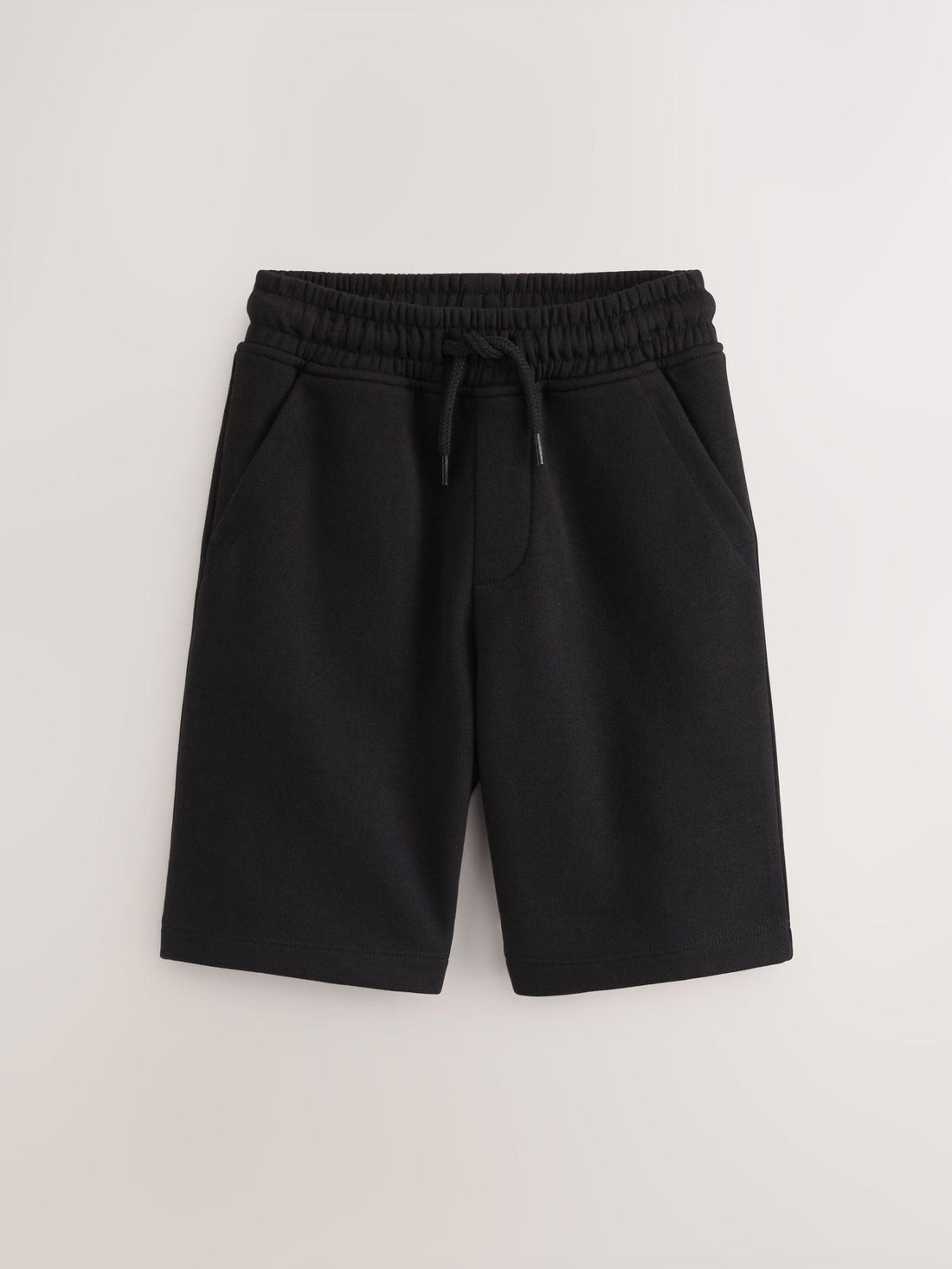 Black Regular Fit Basic Shorts (3-16yrs)