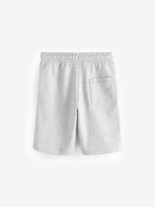 Grey Marl Regular Fit Basic Shorts (3-16yrs)