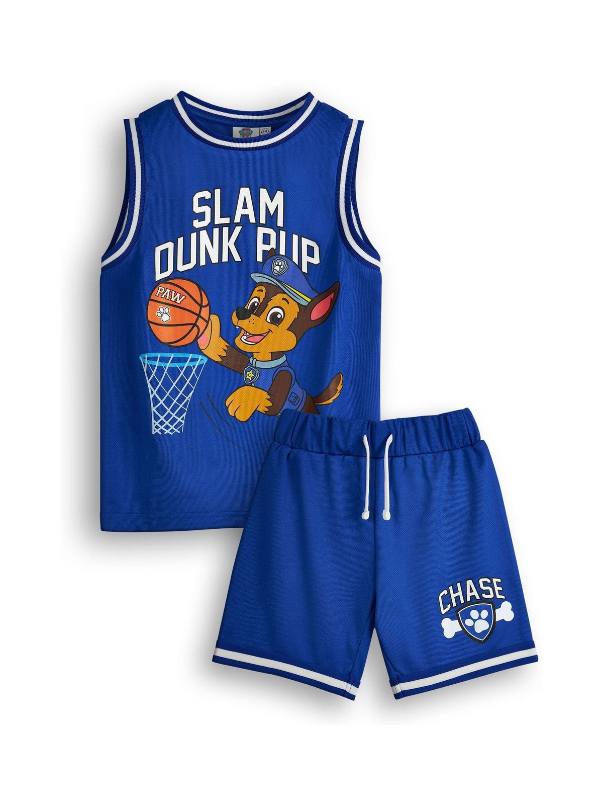 Vanilla Underground Blue Paw Patrol Kids Marshall 2 Piece Basketball Set