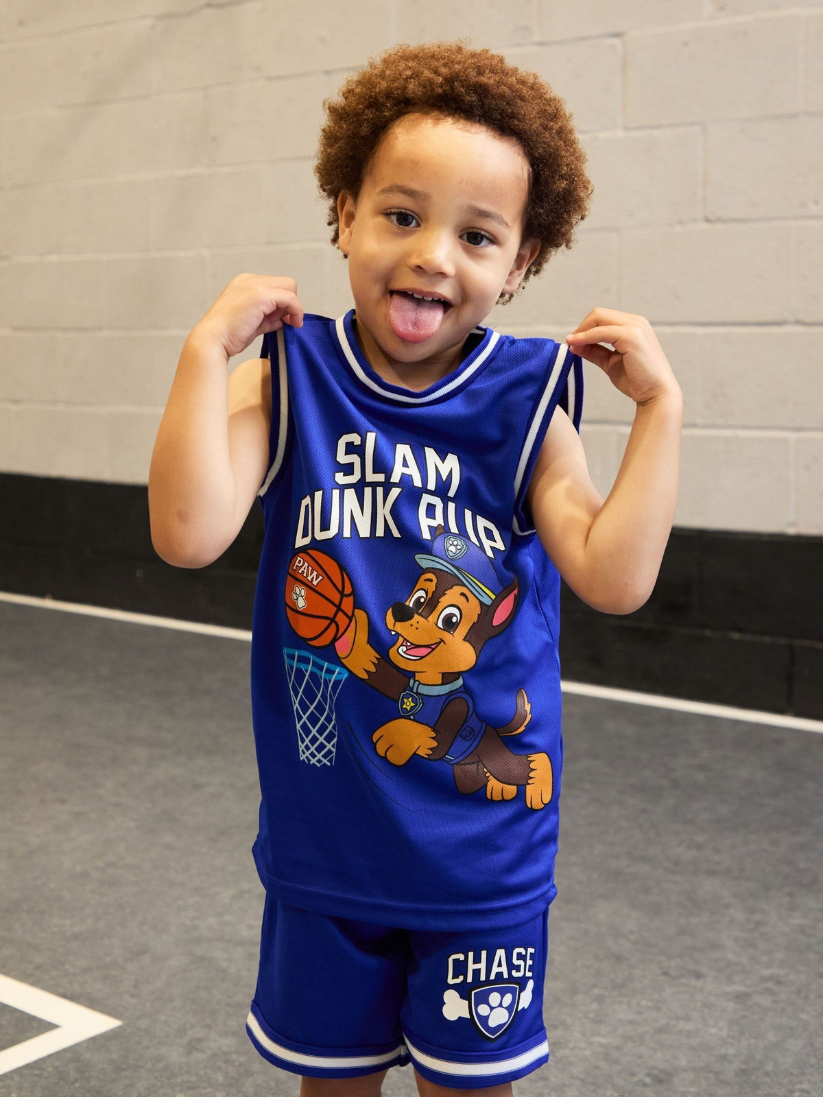 Vanilla Underground Blue Paw Patrol Kids Marshall 2 Piece Basketball Set