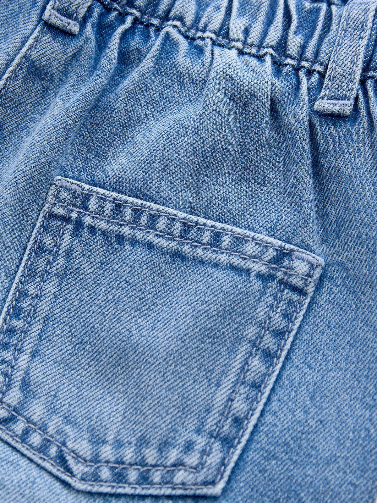Blue Denim Wide Leg Jeans (3mths-7yrs)