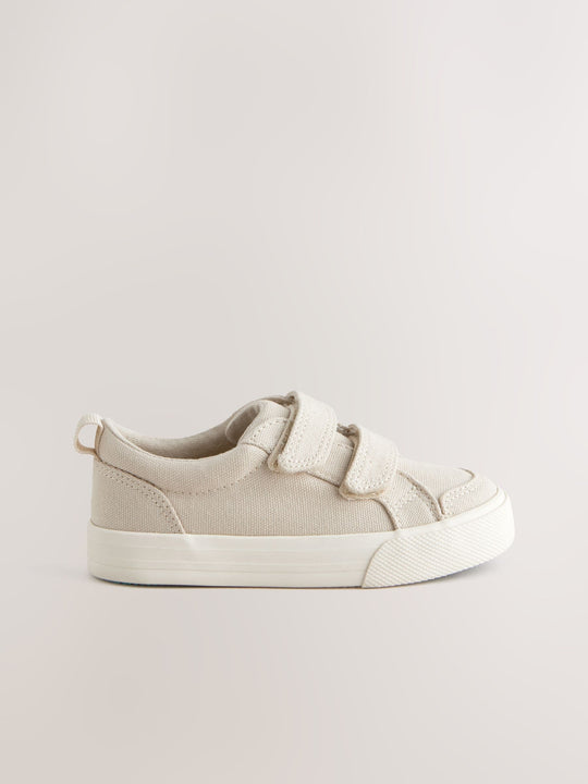 Neutral Standard Fit (F) Two Strap Touch Fastening Trainers