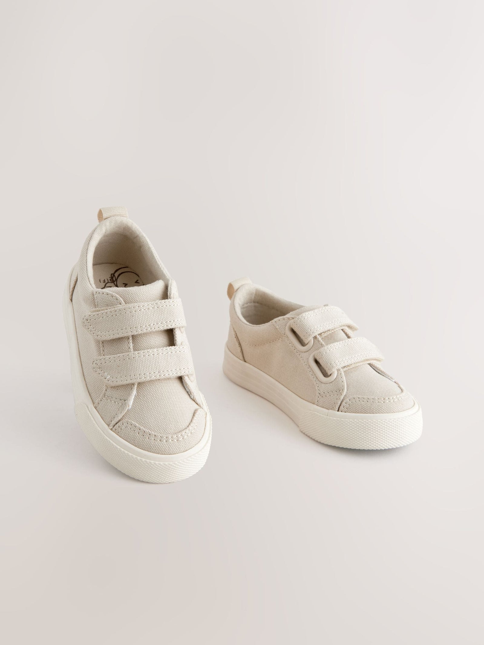 Neutral Standard Fit (F) Two Strap Touch Fastening Trainers