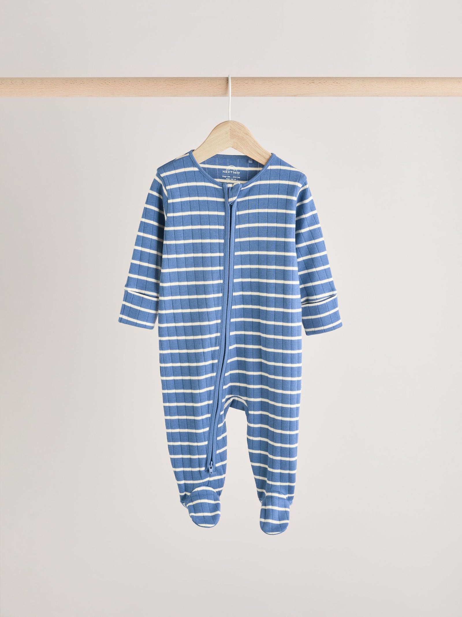 Navy Star Sleepsuits 3 Pack