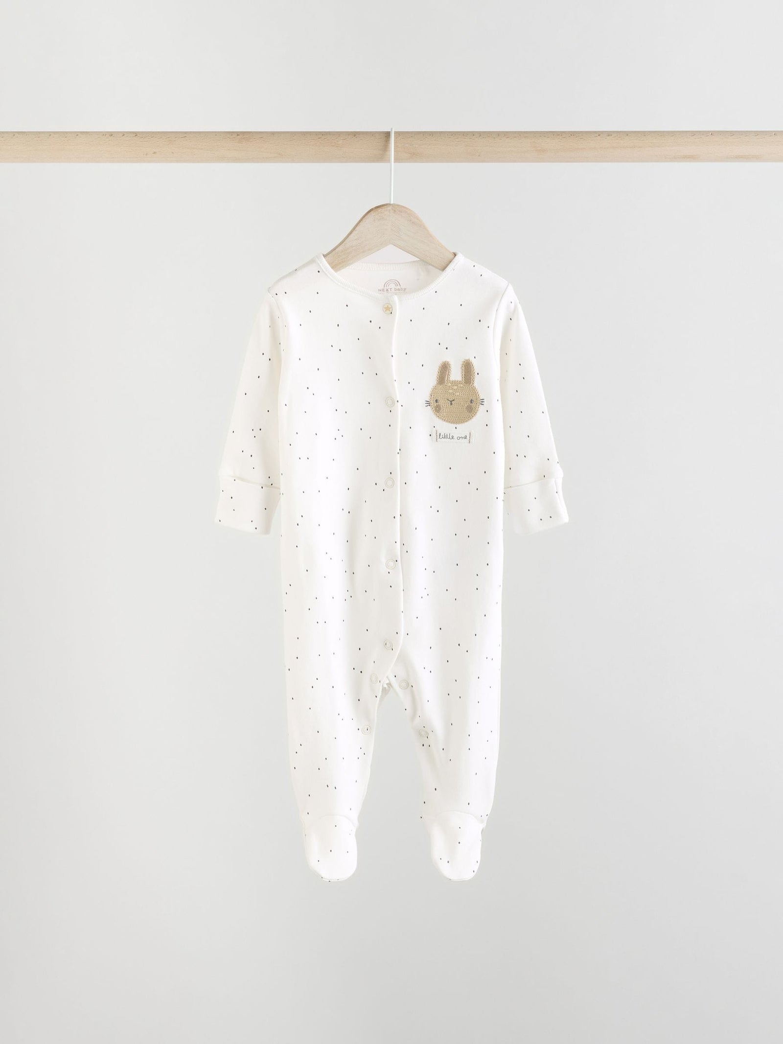 Neutral Bear Character Sleepsuits 5 Pack