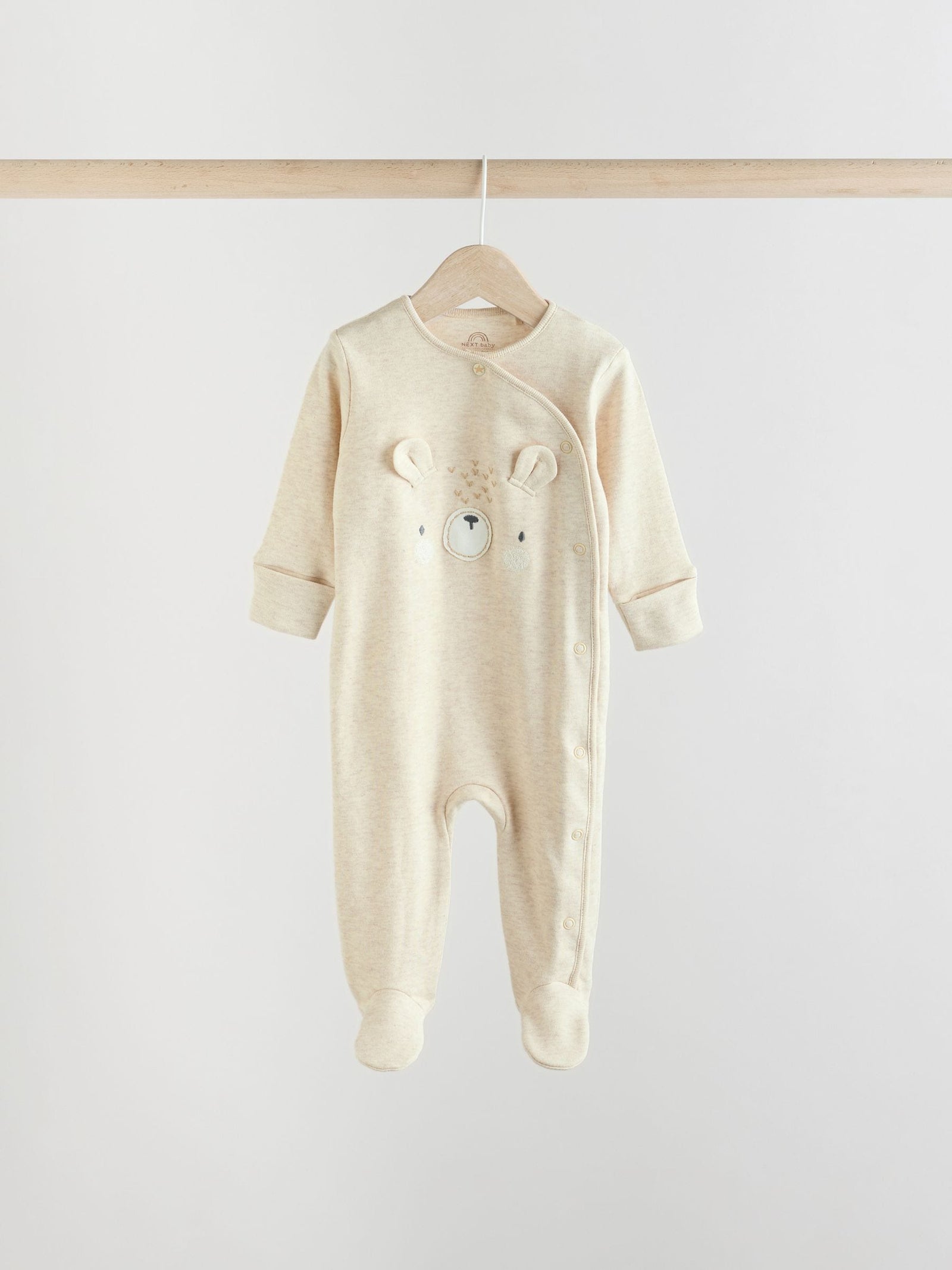 Neutral Bear Character Sleepsuits 5 Pack