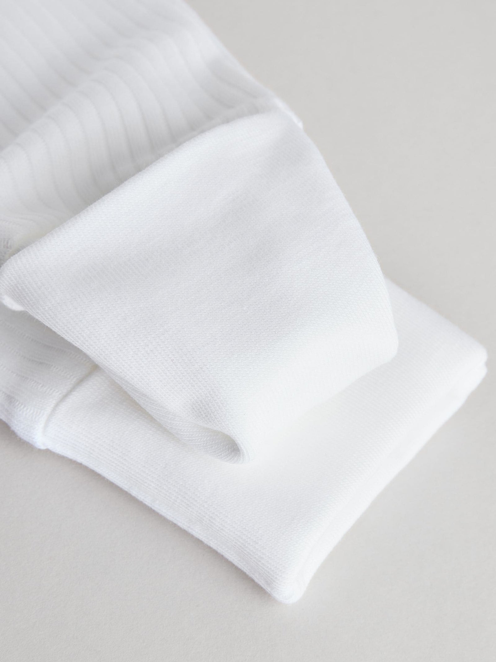 White 100% Cotton Two Way Zip Baby Footless Sleepsuits 3 Pack (0mths-2yrs)