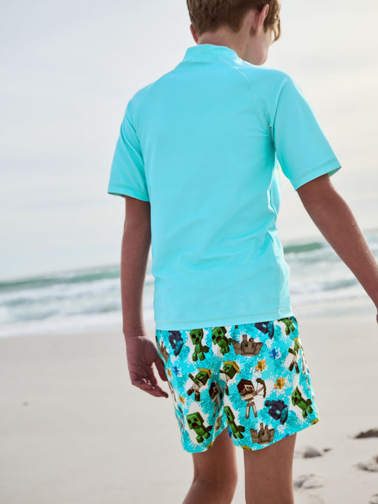 Minecraft Rash Vest (3-16yrs)