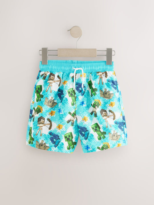 Minecraft Swim Shorts (3-16yrs)