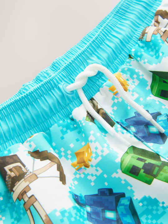 Minecraft Swim Shorts (3-16yrs)