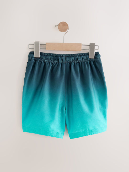 Blue Ombre Swim Shorts (3-16yrs)