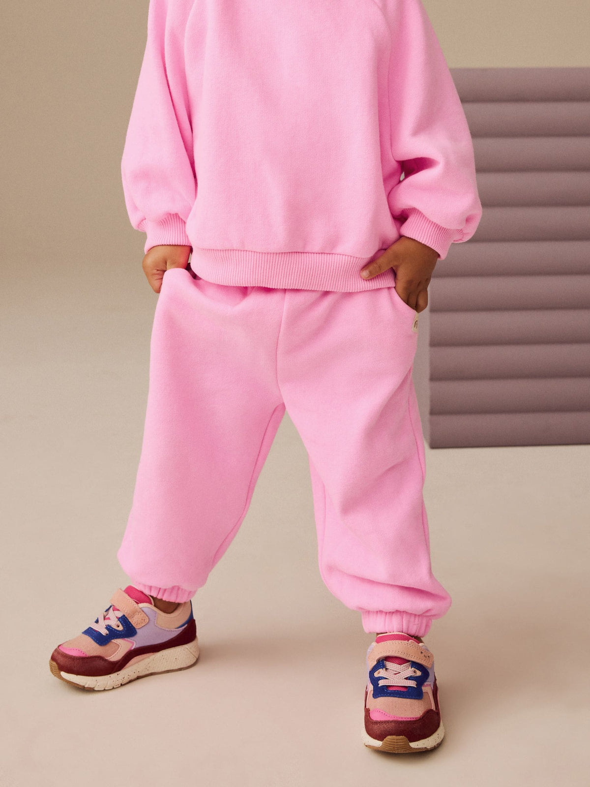 Bright Pink Quarter Zip Sweatshirt (3mths-7yrs)