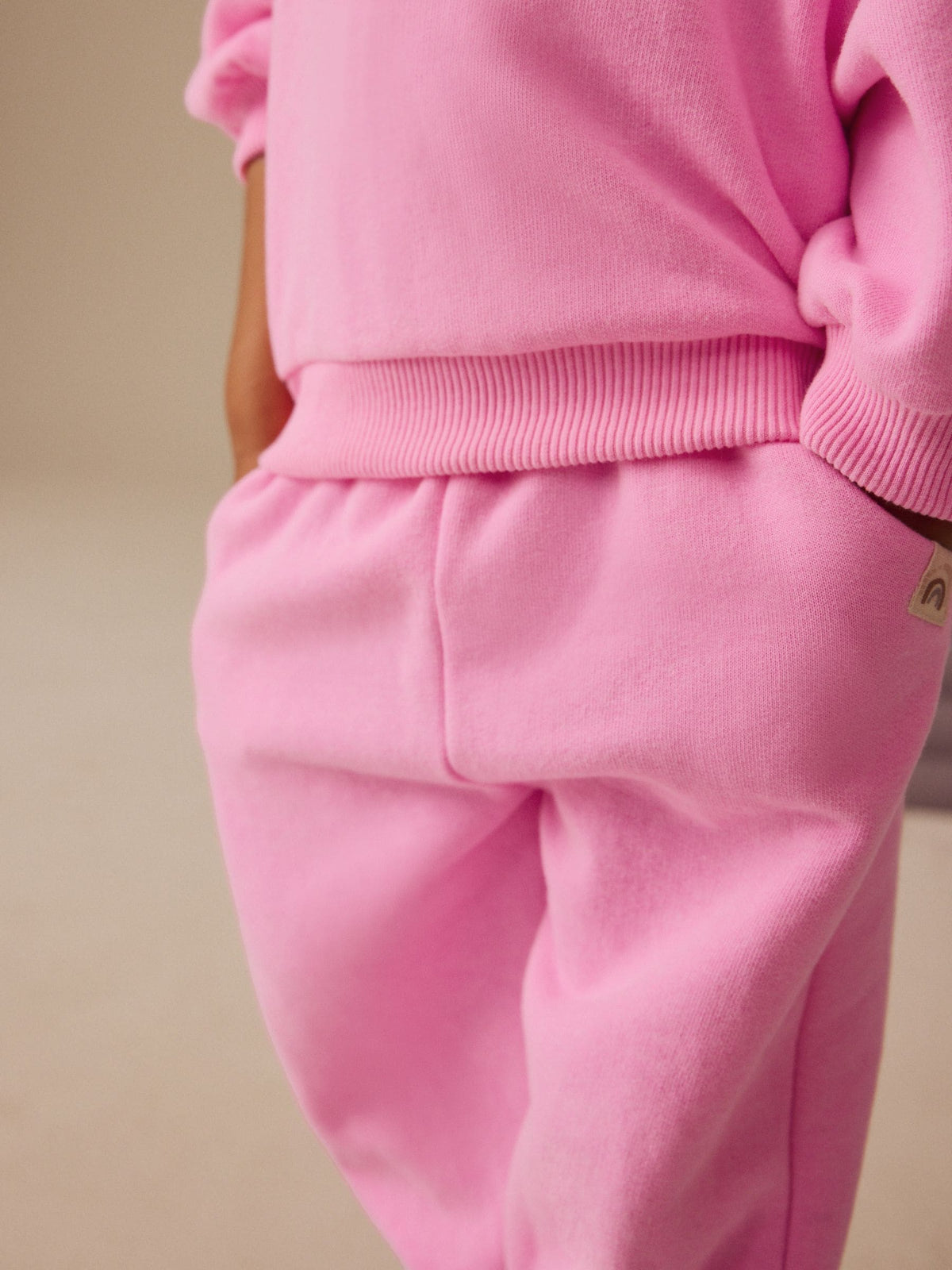 Bright Pink Quarter Zip Sweatshirt (3mths-7yrs)