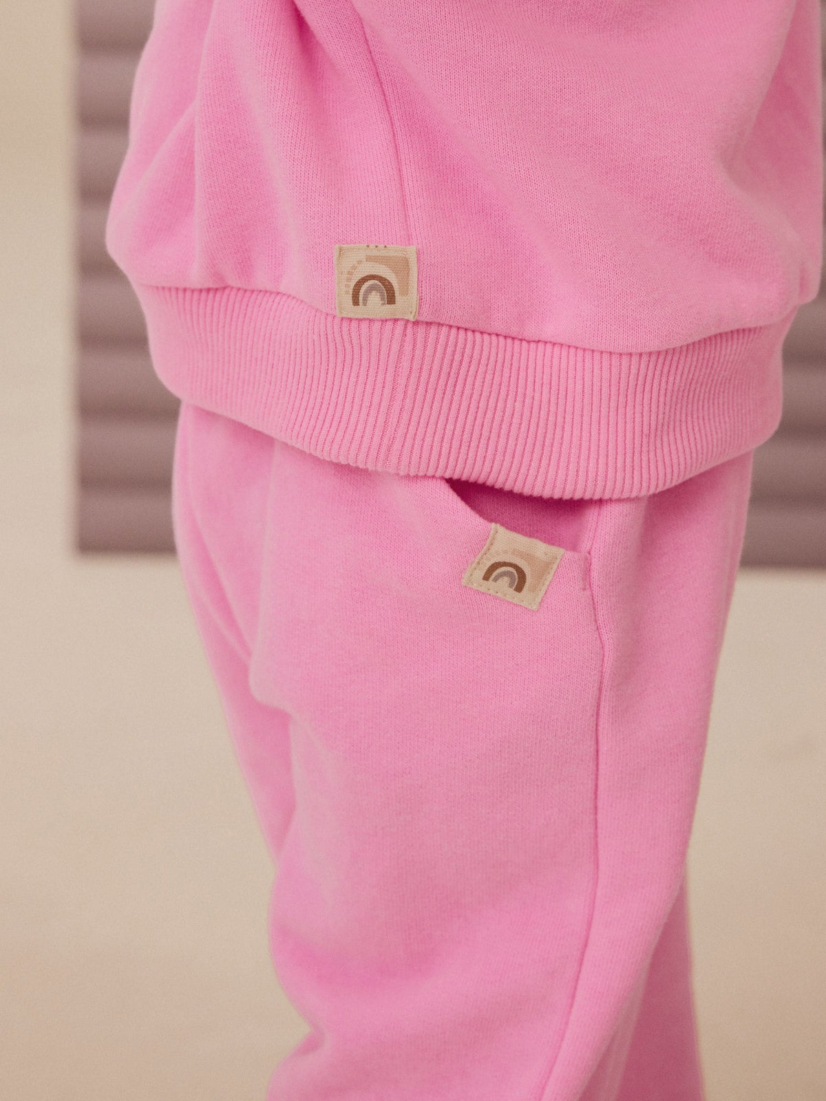 Bright Pink Quarter Zip Sweatshirt (3mths-7yrs)