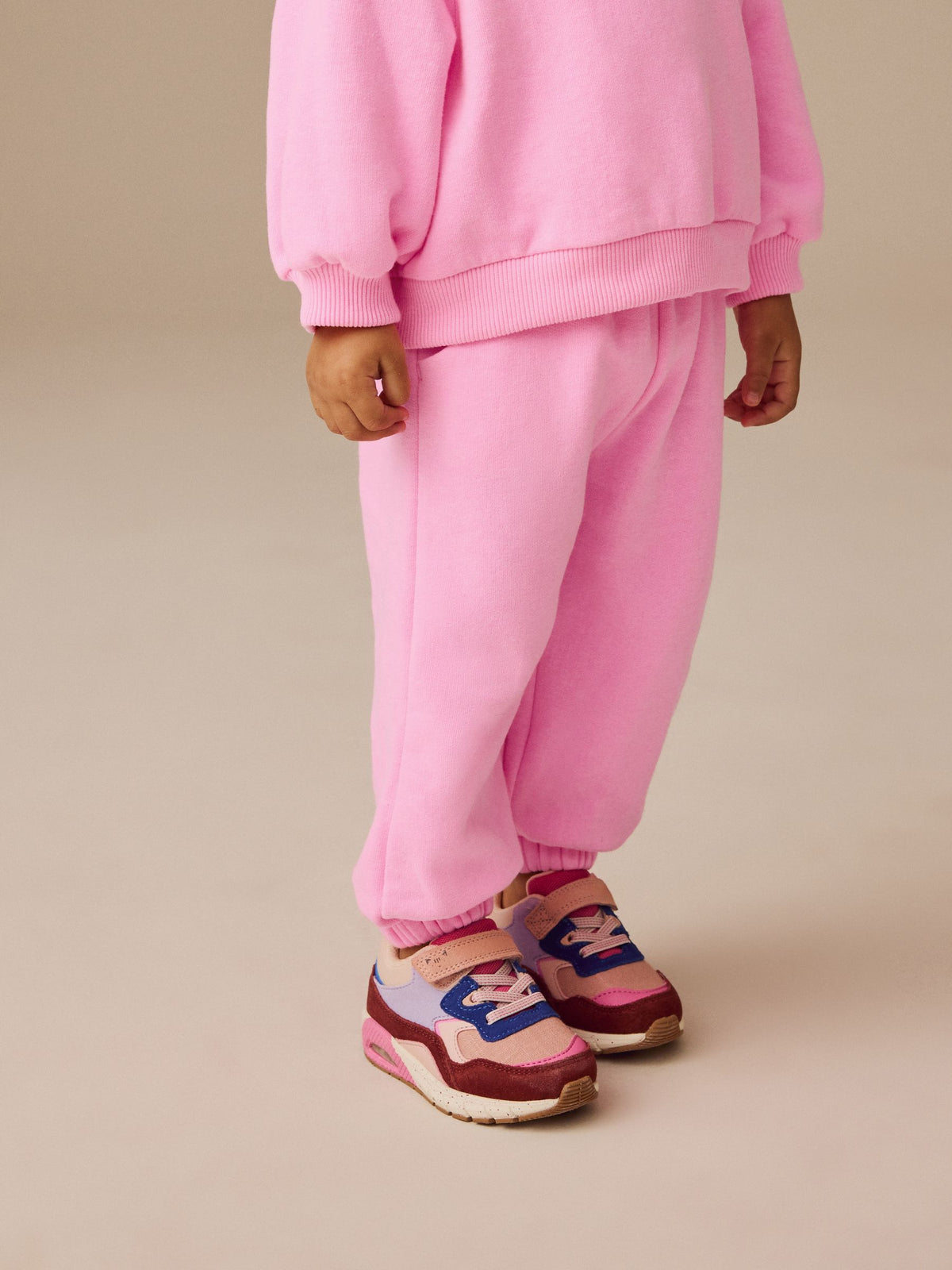 Bright Pink Quarter Zip Sweatshirt (3mths-7yrs)
