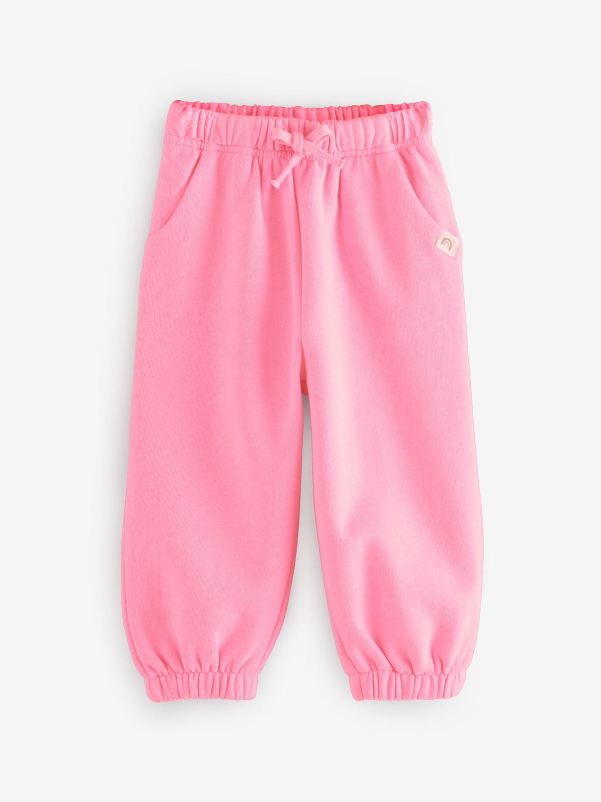 Bright Pink Cuffed Sweat Joggers (3mths-7yrs)