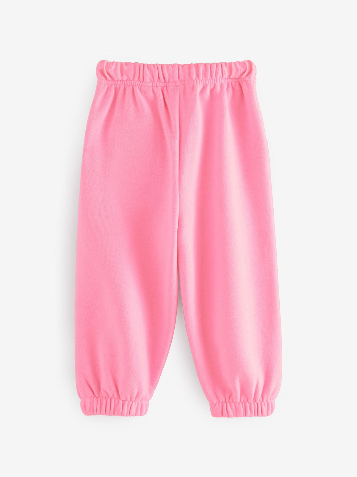 Bright Pink Cuffed Sweat Joggers (3mths-7yrs)