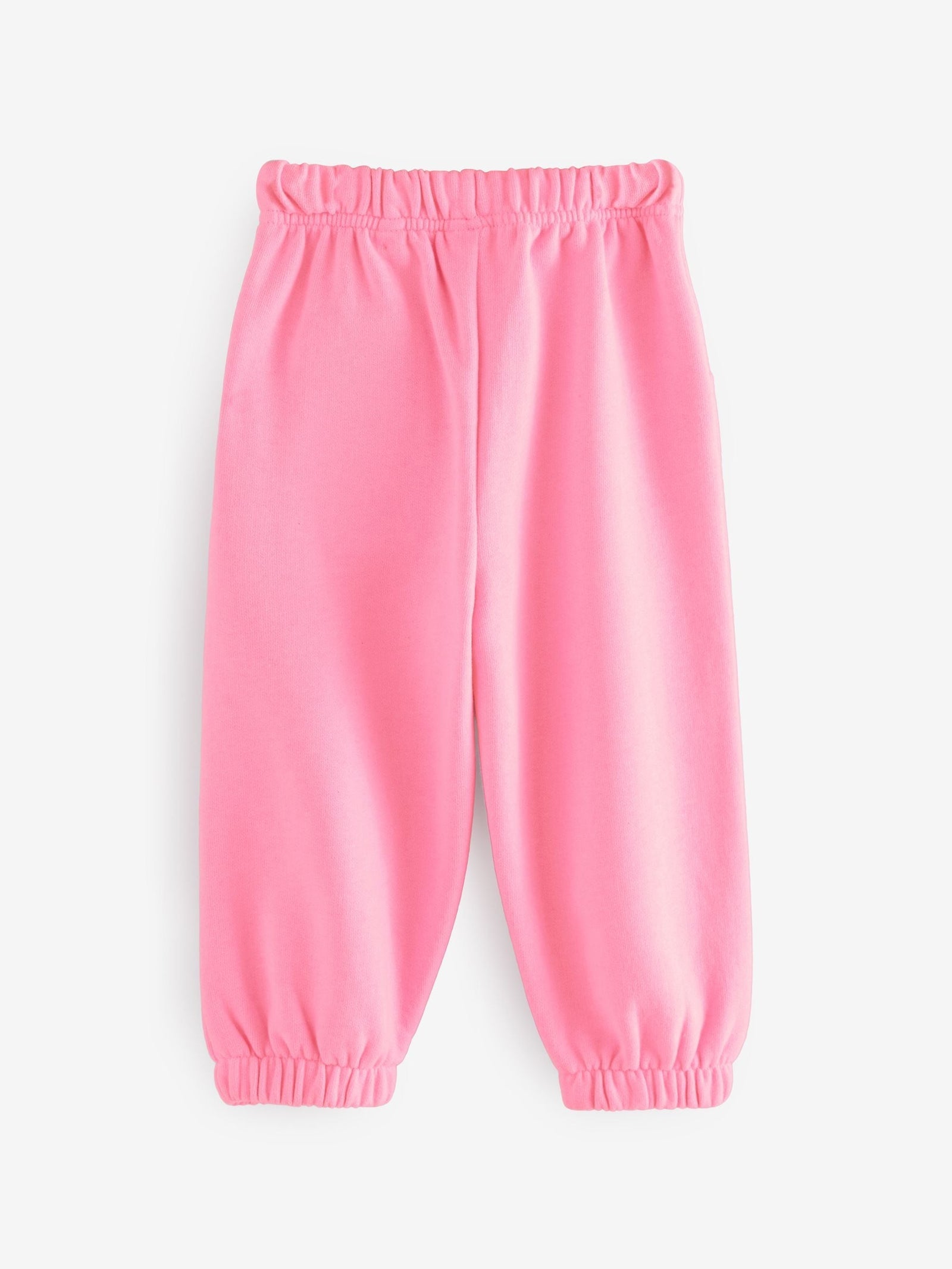 Bright Pink Cuffed Sweat Joggers (3mths-7yrs)