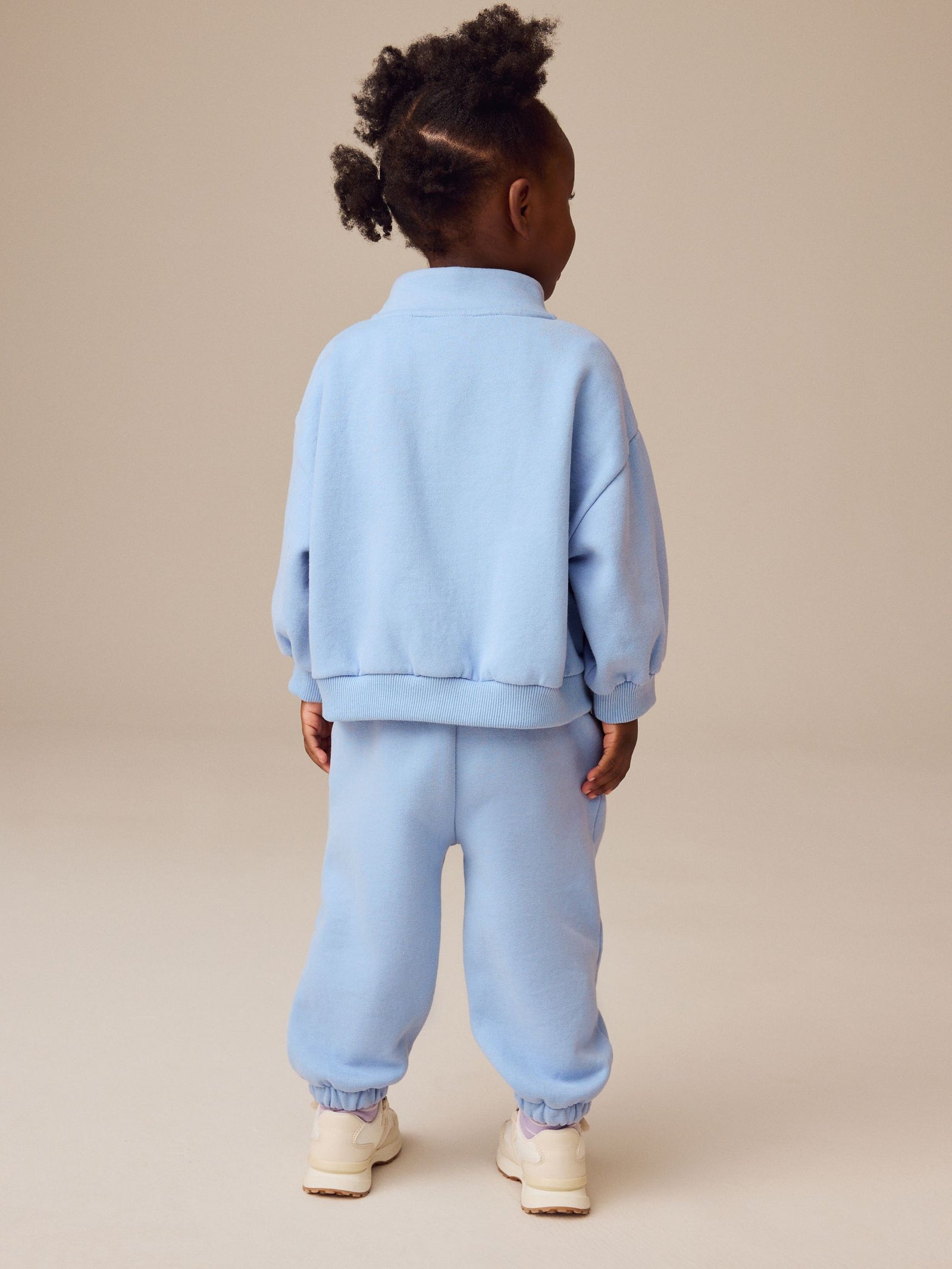 Blue Cuffed Sweat Joggers (3mths-7yrs)