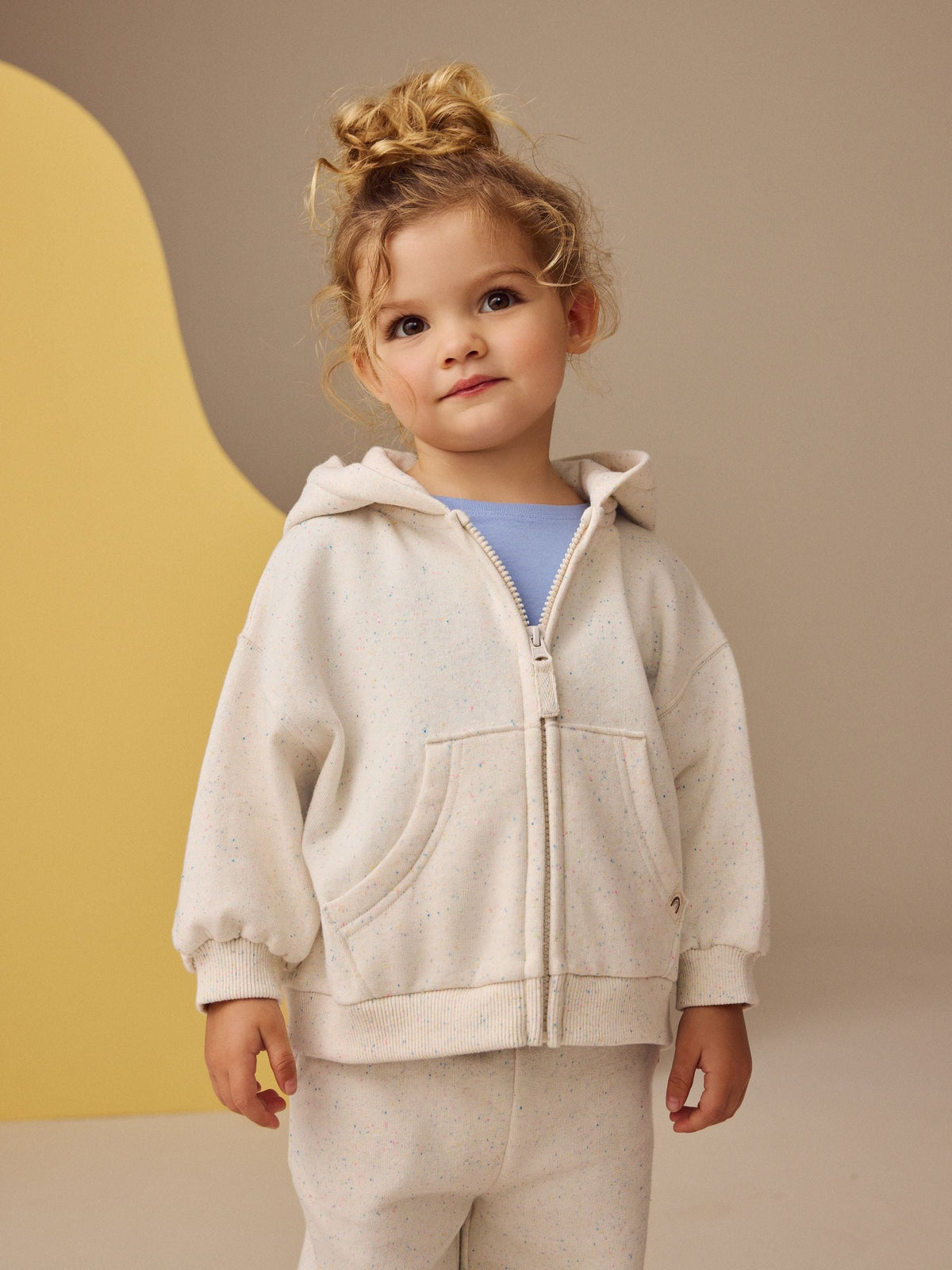 Oatmeal Zip Up Hoodie (3mths-7yrs)