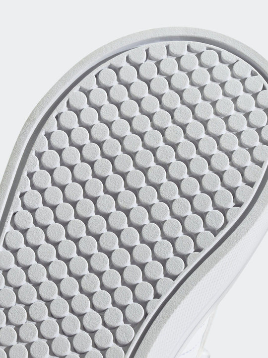 adidas White VS Pace 2.0 Hook and Loop Infant Trainers