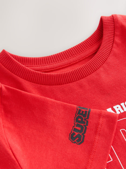 Red Mario Gaming T-Shirt (3-16yrs)