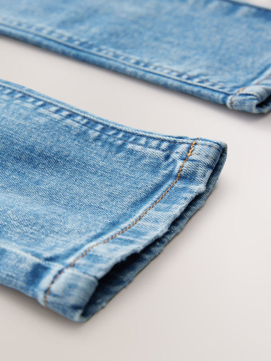 Mid Blue Skinny Fit Stretch Jeans (3-17yrs)