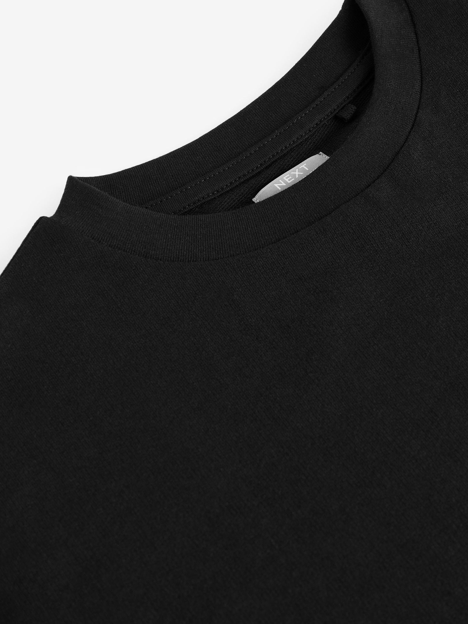 Black Boxy T-Shirt (3-16yrs)
