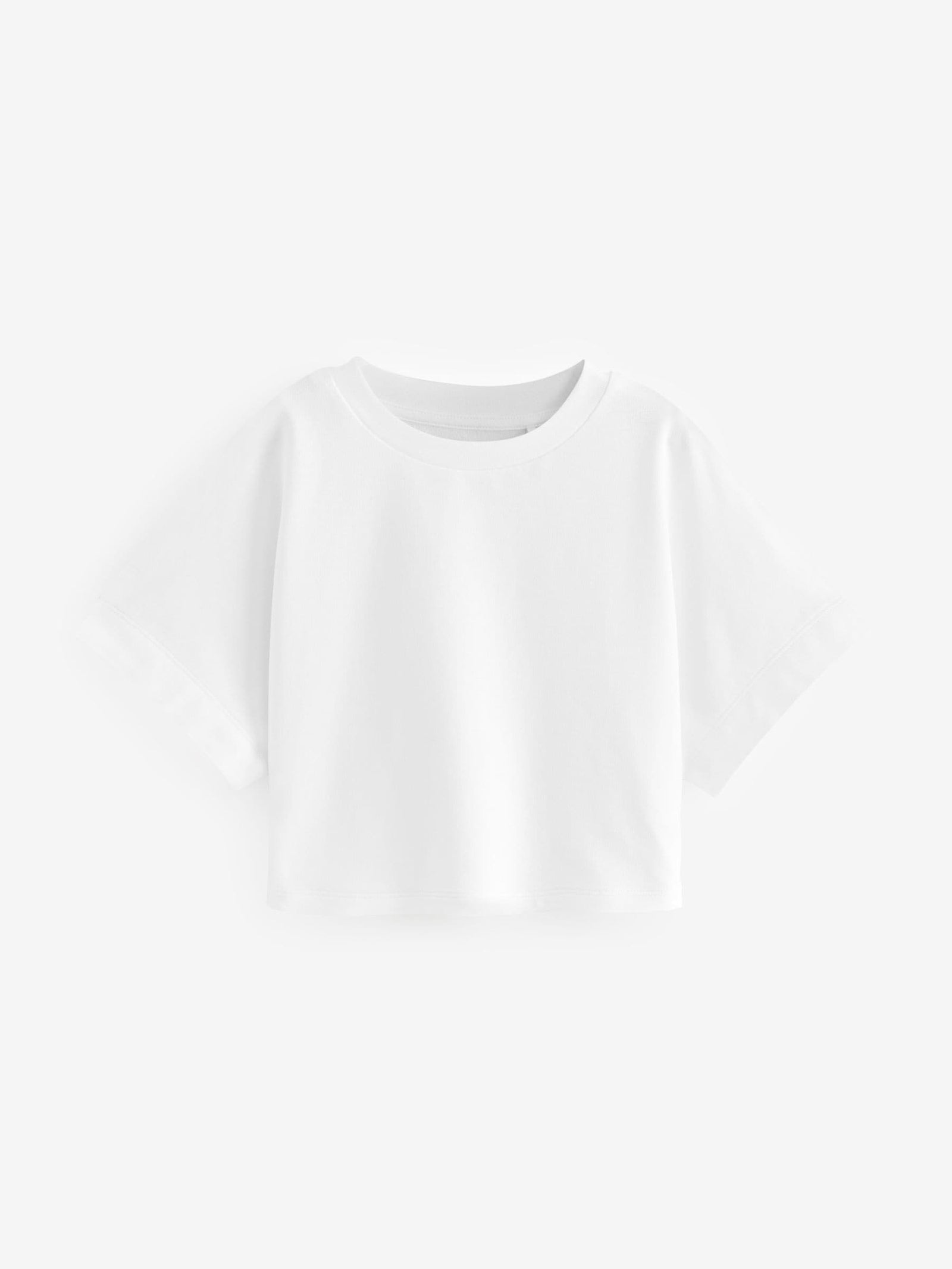 White Boxy T-Shirt (3-16yrs)