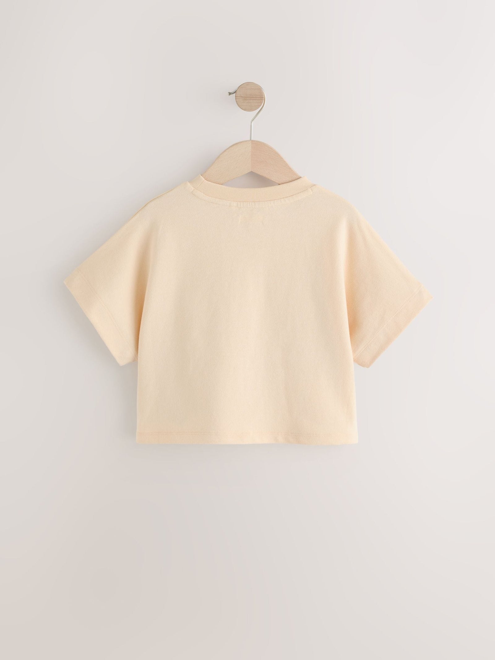 Ecru Boxy Bows T-Shirt (3-16yrs)